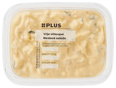 PLUS Vrije uitloop ei-bieslooksalade