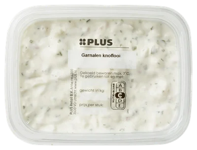 PLUS Garnalen Knoflook Salade Kuipje 150 g
