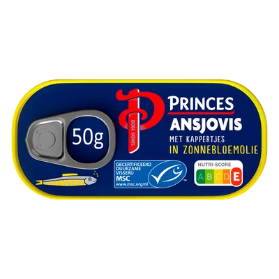 Princes Ansjovis + kappertjes MSC