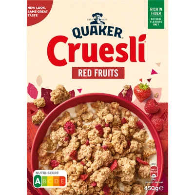 Quaker Cruesli Roodfruit