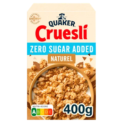 Quaker Cruesli Naturel Doos 400 g