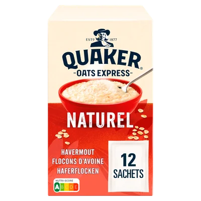 Quaker Havermout naturel Doos 324 g