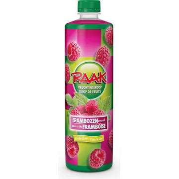 RAAK Vruchtensiroop Frambozen 0,75 L