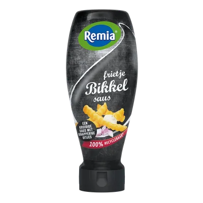 Remia Frietje bikkelsaus Topdown Fles 500 ml