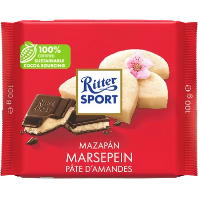 Ritter Sport Chocolade met marsepein