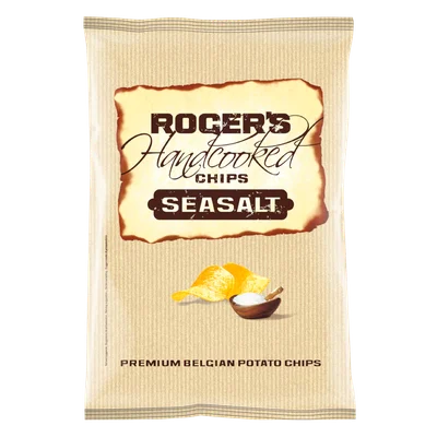 Rogers Chips handcooked seasalt