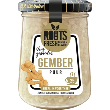 Roots Thee Gember Puur 220g