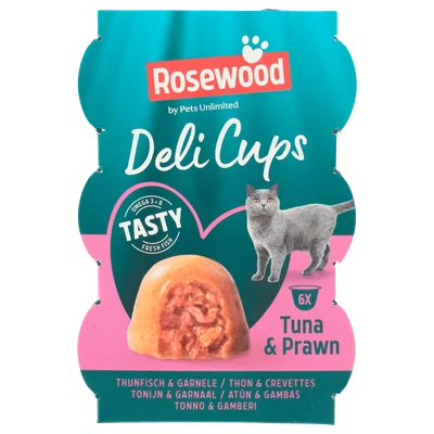 Rosewood Delicups tonijn&garnaal