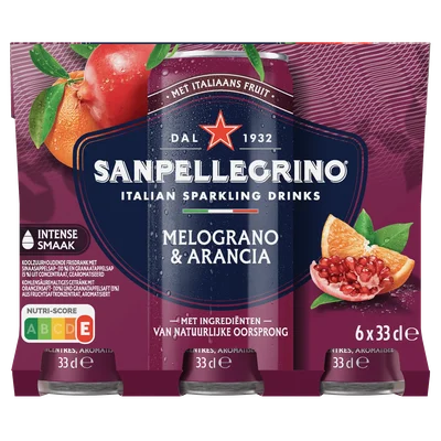 San Pellegrino Melograno arancia