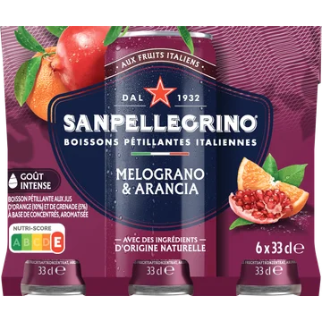 SanPellegrino Melograno & Arancia 6 x 330ML
