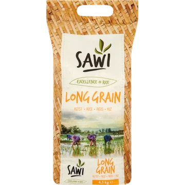 Sawi Long Grain Rijst 4,5 kg