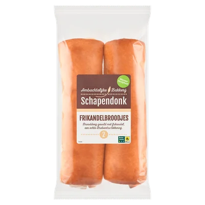 Schapendonk Frikandelbroodjes Zak 2 st