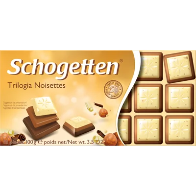Schogetten Chodoladereep trilogie van praline