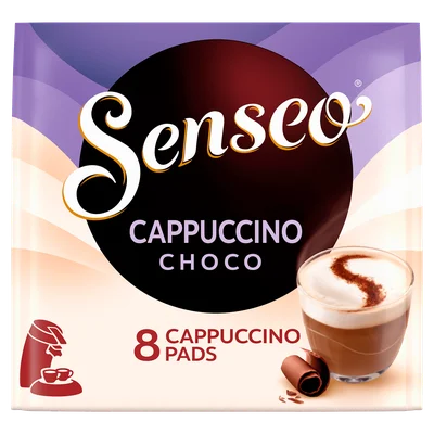 Senseo Cappuccino choco koffiepads Zak 8 st