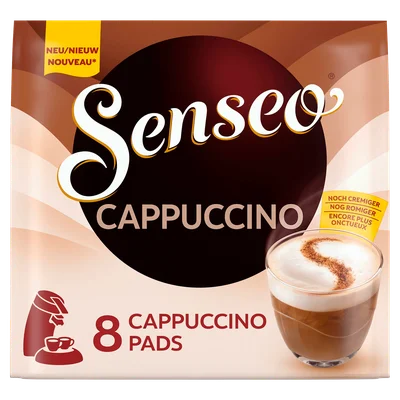 Senseo Cappuccino koffiepads Zak 8 st