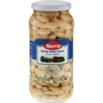 Sera Gekookte Witte Bonen 580g