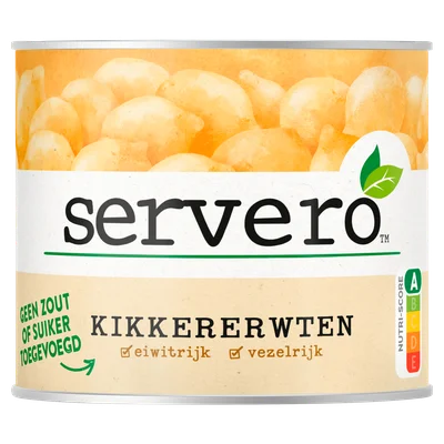 Servero kikkererwten