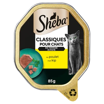 Sheba Kattenvoer alu pate kip