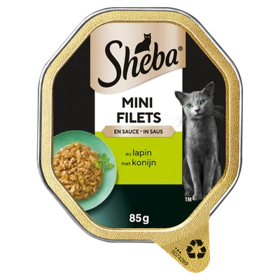 Sheba Kuipje mini filet in saus wild & konijn