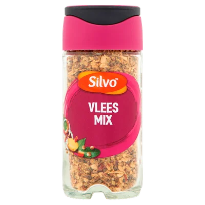 Silvo Vleeskruiden zonder zout Pot 44 g