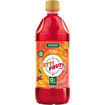 Slimpie Kids Siroop Tutti Frutti Smaak 580 ml