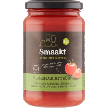 Smaakt Bio Pastasaus Arrabiata 350 g