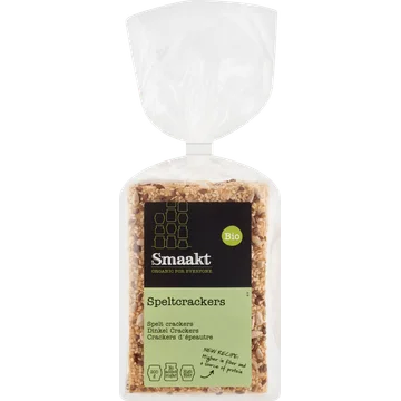Smaakt Bio Speltcrackers 200 g