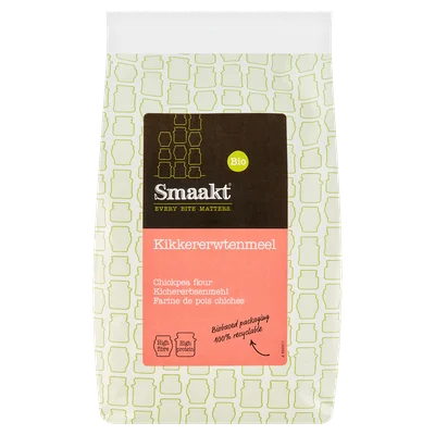 Smaakt Kikkererwtenmeel bio Stazak 400 g