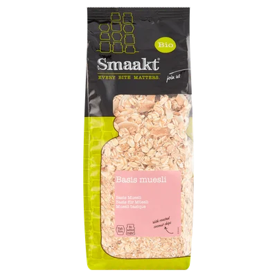 Smaakt Basis muesli bio Zak 500 g