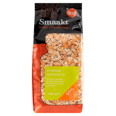 Smaakt Less carb havermout bio Zak 500 g