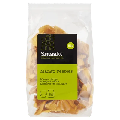 Smaakt Mangoreepjes Smaakt bio Zak 250 g