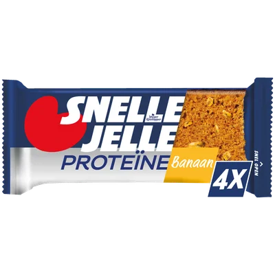 Snelle Jelle Ontbijtkoek proteine banaan 4 st.