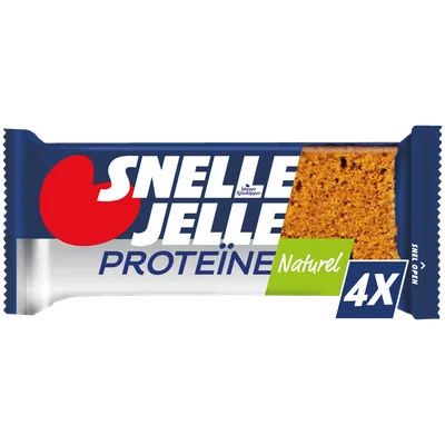 Snelle Jelle Ontbijtkoek Proteine naturel 4 st.