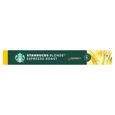 Starbucks Nespresso koffiecups blonde espresso Doos 10 st