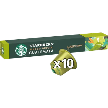 Starbucks by Nespresso Single-Origin Coffee Guatemala 10 Stuks 52 g