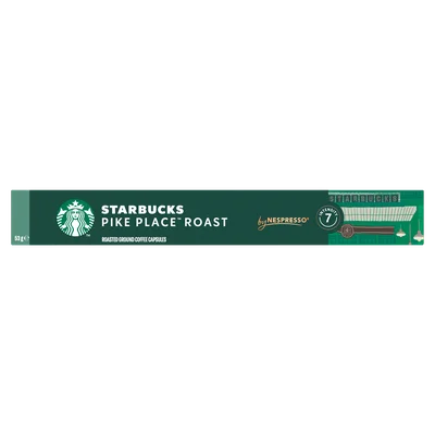 Starbucks Nespresso koffiecups pike place Doos 10 st