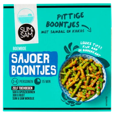 Sum & Sam Boemboe sajoer boontjes