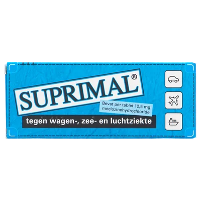 Suprimal Tabletten 12.5mg Doos 10 st