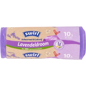 Swirl Vuilniszakken Lavendelroom 10 liter 14 stuks