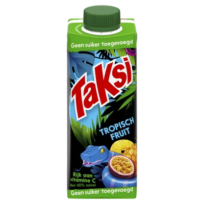 Taksi Tropisch fruit geen suiker t Pak 300 ml