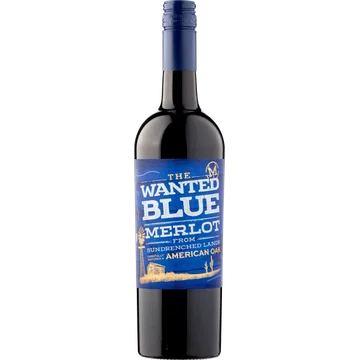 The Wanted - Blue -  Merlot - 750ML