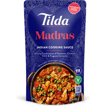 Tilda Madras Indian Cooking Sauce 375g
