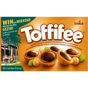 Toffifee a Hazelnut in Caramel with Creamy Nougat and Chocolate 15 Stuks 125 g