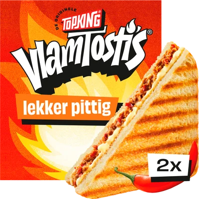 Topking Vlamtosti 2 stuks