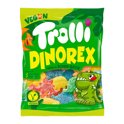 Trolli Sour dinorex Zak 200 g