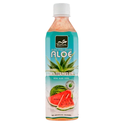 Tropical Aloe vera watermelon Fles 500 ml