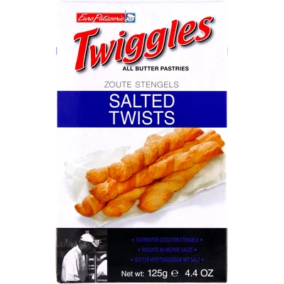Twiggles Zoute stengels Doos 125 g