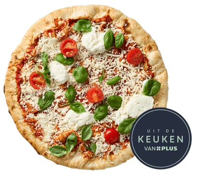 Uit de keuken van PLUS Pizza Margherita di Bufala Stuk 1 st