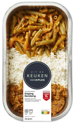Uit de keuken van PLUS Daging Rendang Bakje 450 g