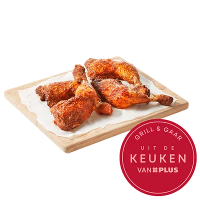 Uit de keuken van PLUS Gegrilde Kippenpoot